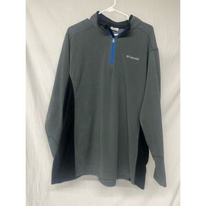 Mens Columbia 3/4 zip up Fleece sz xl